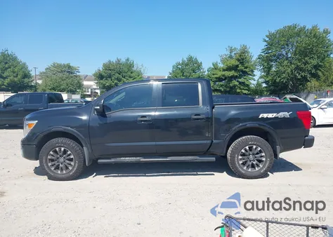2019 Nissan Titan Pro-4X из США, поврежденный, VIN 1N6AA1E54KN522872